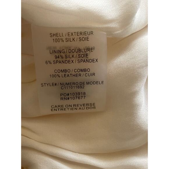 Alice and Olivia Silk Peplum Top - Picture 6 of 6